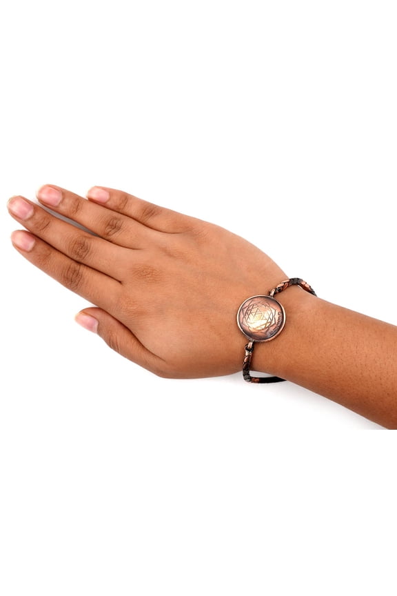 Shree Sainath Siddh Yantra Bracelet in Copper
