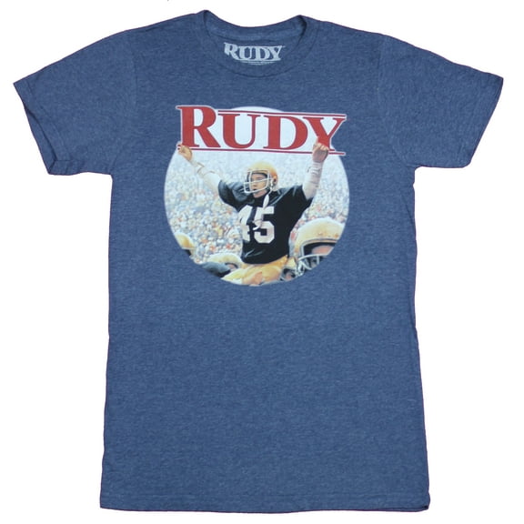Rudy Mens T-Shirt - Victorious Movie Poster Circle Image (Small)