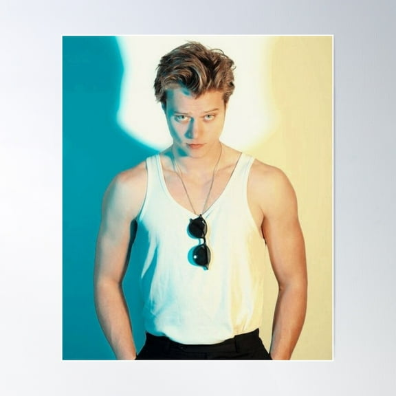 Rudy Pankow Poster Wall Art, Modern Wall Decor For Living Room Bedroom, 8x12 UNFRAMED