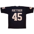 thumbnail image 1 of Rudy Ruettiger Autographed Notre Dame (Navy Blue #45) Custom Jersey, 1 of 2