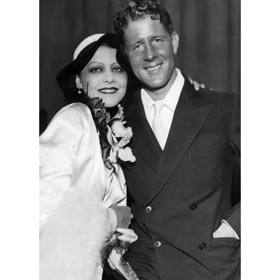 Rudy Vallee (Right) History (18 x 24)