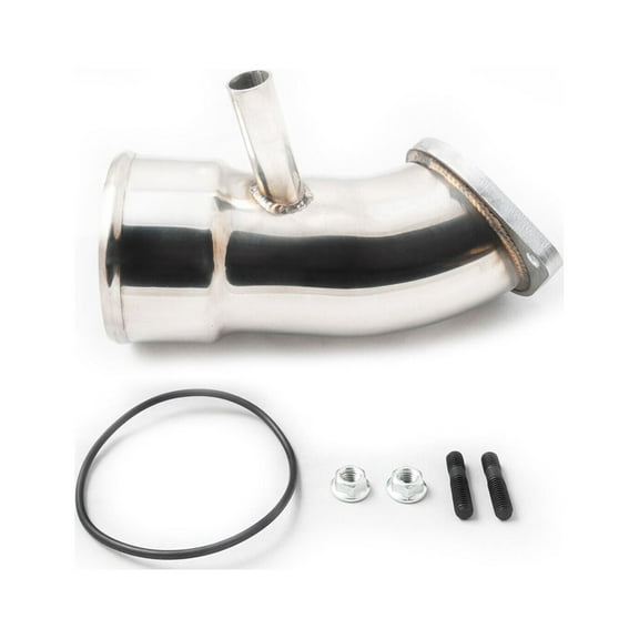 Rudy's 3.5" Polished Turbo Intake Horn Kit For 2017-2019 GM 6.6L L5P Duramax