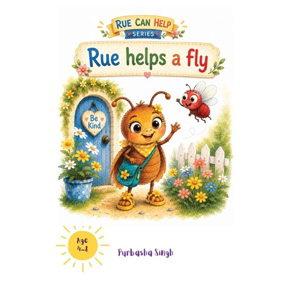 Rue Can Help: Rue Helps a Fly: A Kindness Story for Early Readers Simple CVC Words Learn Friendship, Problem-Solving & H, (Paperback)