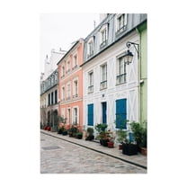 Rue Cremieux 01 - Paris ÃŽle-de-France France Photography Unframed Wall Art Print 5 x 7 inches