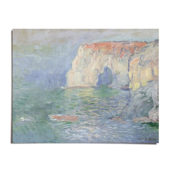 Rue De La Chaussee At Argenteuil - Claude Monet - 8x12 - Wall Art Print - UNFRAMED