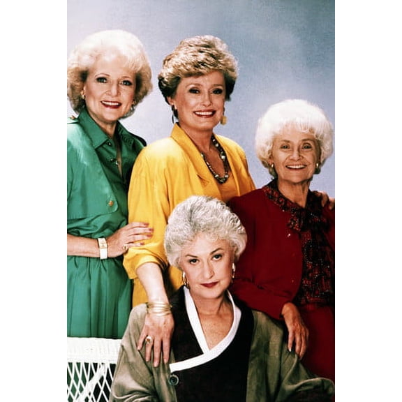 Rue Mcclanahan Betty White Bea Arthur Estelle Getty Golden Girls 24x36 Poster