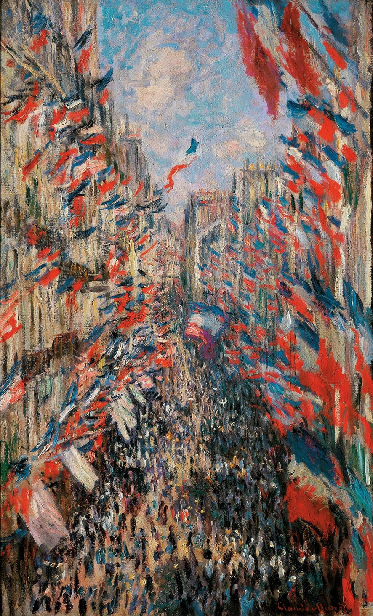 Rue Montorgueil Canvas Art - (24 x 36)