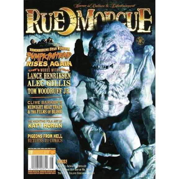 Rue Morgue Magazine #81 VF ; Marrs Media Inc Comic Book