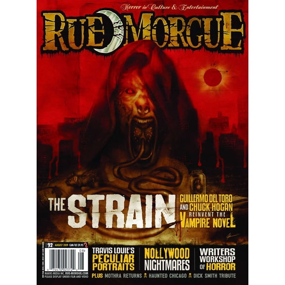 Rue Morgue Magazine #92 VF ; Marrs Media Inc Comic Book