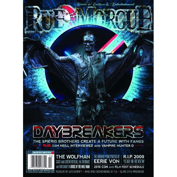 Rue Morgue Magazine #97 VF ; Marrs Media Inc Comic Book
