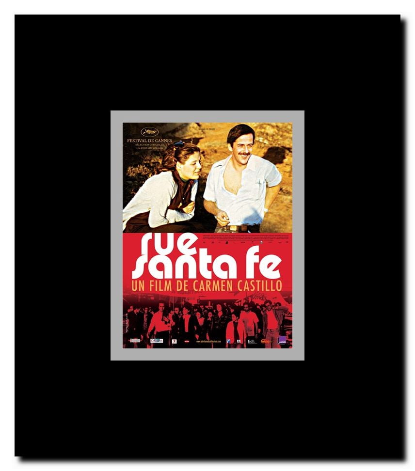 Rue Santa Fe Framed Movie Poster
