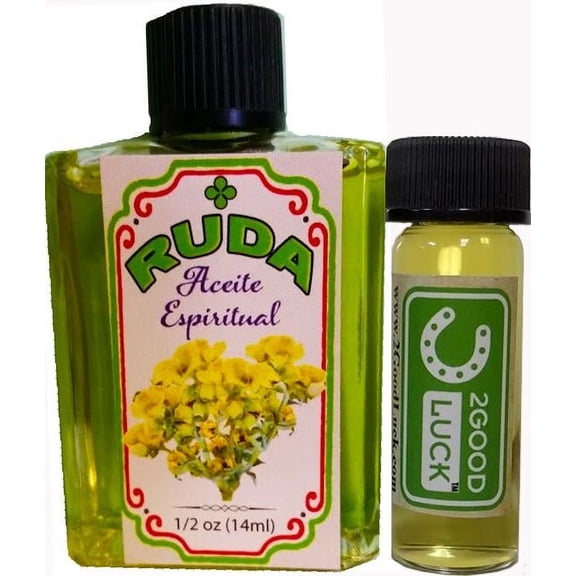 Rue, Spiritual Oil With 1 Dram Perfume Set for Magic and Rituals.