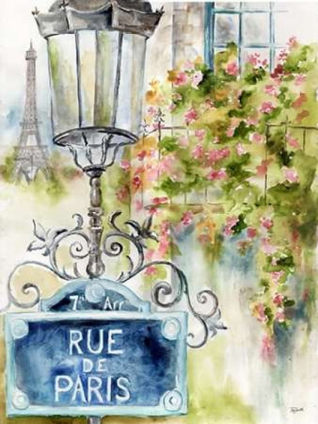Rue de Paris Canvas Art - Tre Sorelle Studios (22 x 28)