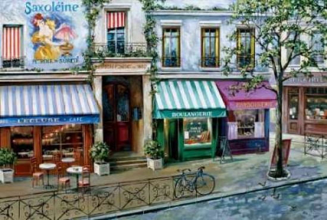 Rue des Maisons Canvas Art - Mark St John (12 x 18)