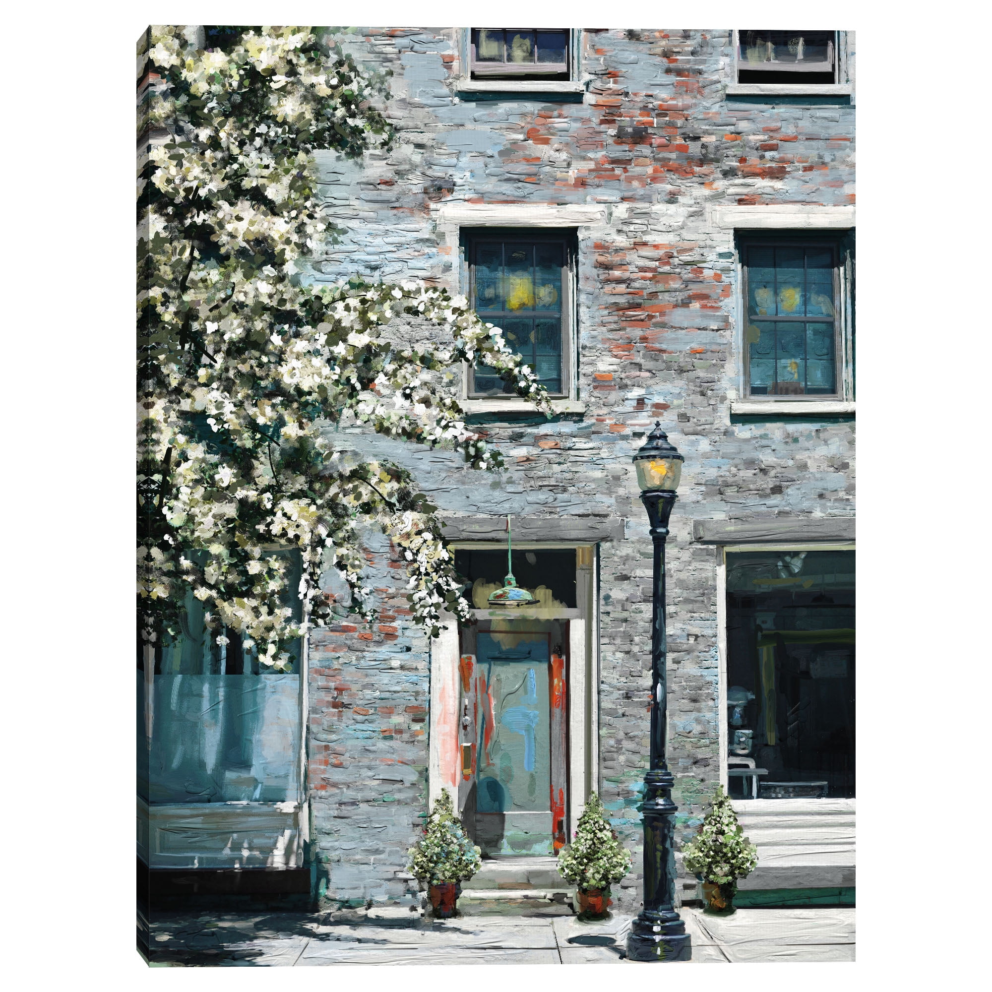 Rue du Village by Studio Arts Canvas Art Print