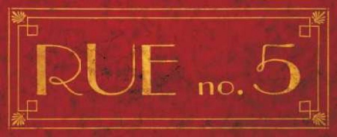 Rue no5 Canvas Art - Catherine Jones (10 x 20)