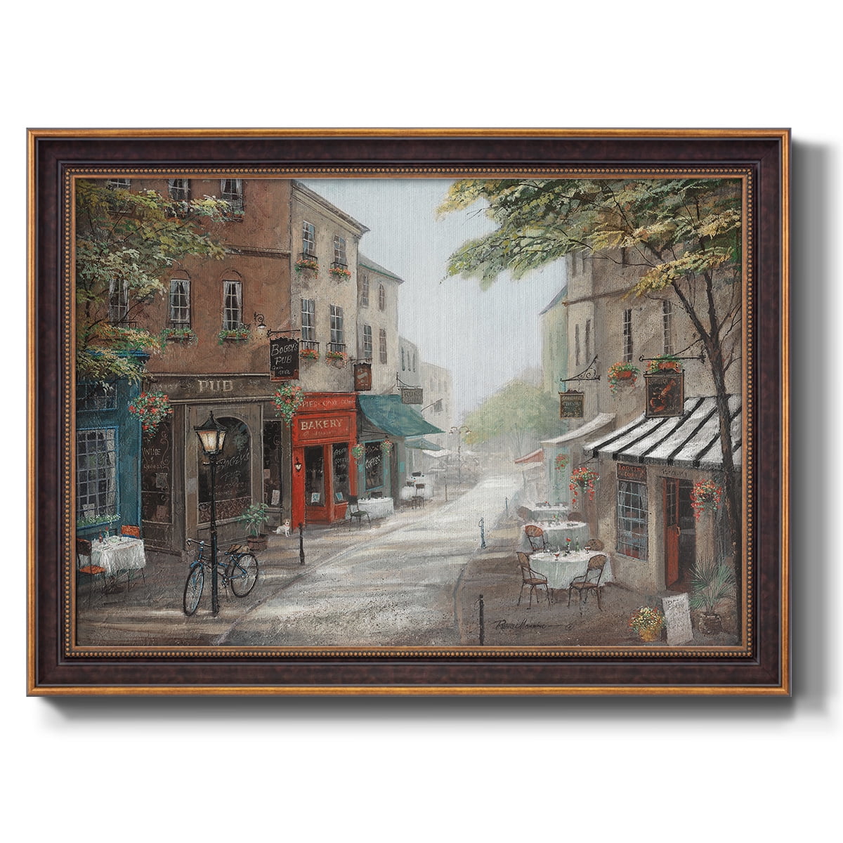 Rue's Bakery Premium Framed Canvas- Ready to Hang