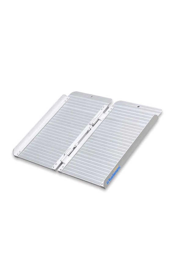 Ruedamann Threshold Ramp 2ft for Home Steps,Stairs,Doorways,Mobility Scooter, Folding Ramp for Wheelchair (MR607-2)