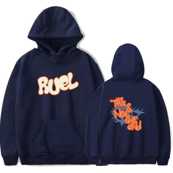 Ruel This is not the end Merch Hoodie Pockets Drawstring Unisex Hooded Sweatshirt Fashion Clothing
