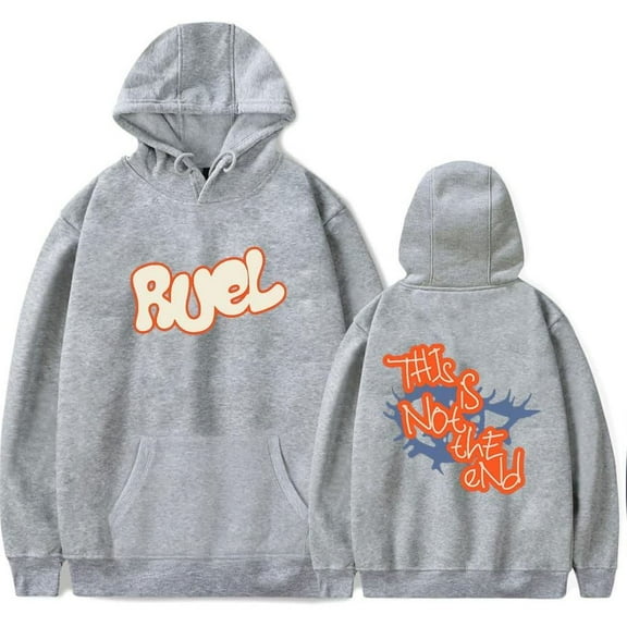 Ruel This is not the end Merch Hoodie Pockets Drawstring Unisex Hooded Sweatshirt Fashion Clothing