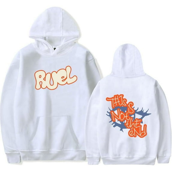 Ruel This is not the end Merch Hoodie Pockets Drawstring Unisex Hooded Sweatshirt Fashion Clothing