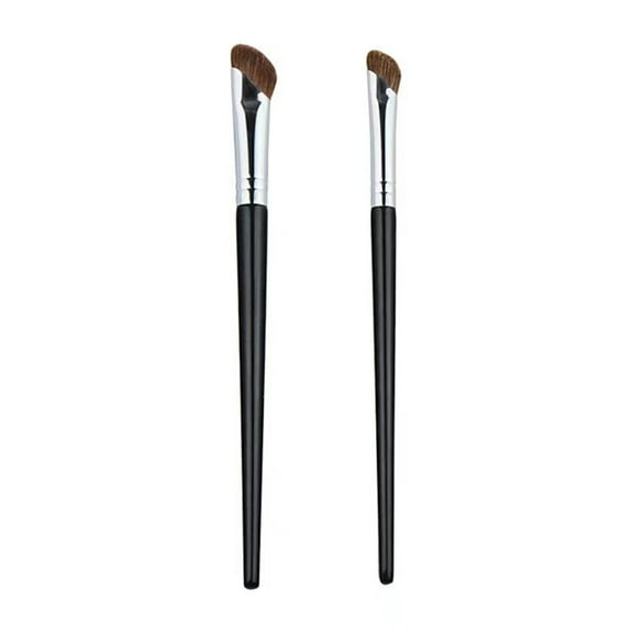 Ruestay Nose Contour Brush Soft Eyeshadow Brush Oblique Angle Makeup Shadow Brushes, 2 Counts