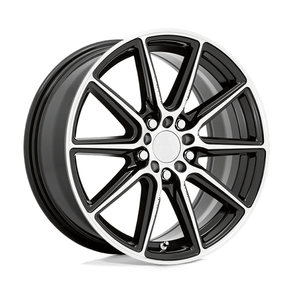 Ruff Cast Aluminum Rim RURDT 18X8 5X112/120 G-BLK MCH-FC 38MM, 1880RDT385D20F76