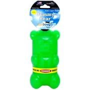 Ruff Dawg Gummy Bear Crunch Dog Toy   1 pc Assorted Colors   Loud Crinkle Rubber Fetch Toy with Treat Slot   Bouncy Ruff Flex Shell, Floats