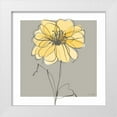 thumbnail image 1 of Ruff, Kris 12x12 White Modern Wood Framed Museum Art Print Titled - Yellow and Gray II, 1 of 4