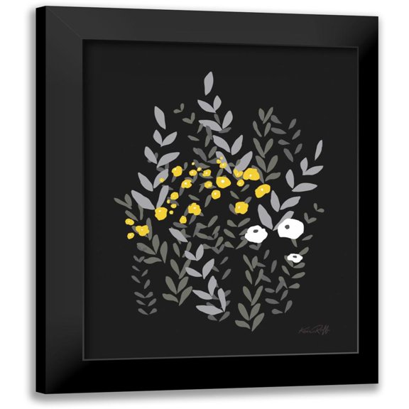 Ruff, Kris 12x14 Black Modern Framed Museum Art Print Titled - Bella Garden I