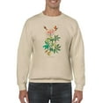 thumbnail image 1 of Ruff-Necked Hummingbirds. Sweatshirt Men -John James Audubon Designs, Male 4X-Large, 1 of 4