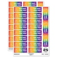 thumbnail image 1 of Ruff Rough Draft Final Checklist Teacher Student School Sticker Set - Rainbow - Gloss Finish - 2.00" Large, 1 of 7