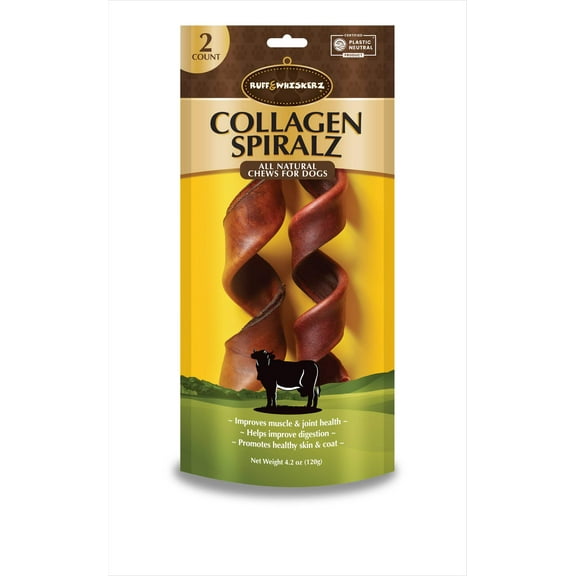Ruff Whiskerz Collagen- Spiralz