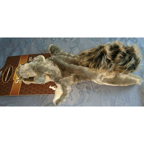 Ruff & Whiskerz Wildlife Skinz Dog Toy Squirrel