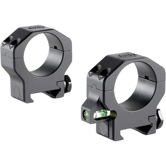 Ruff's Precision Manufacturing Co-Linear 30mm Picatinny Scope Rings Matte Black Low