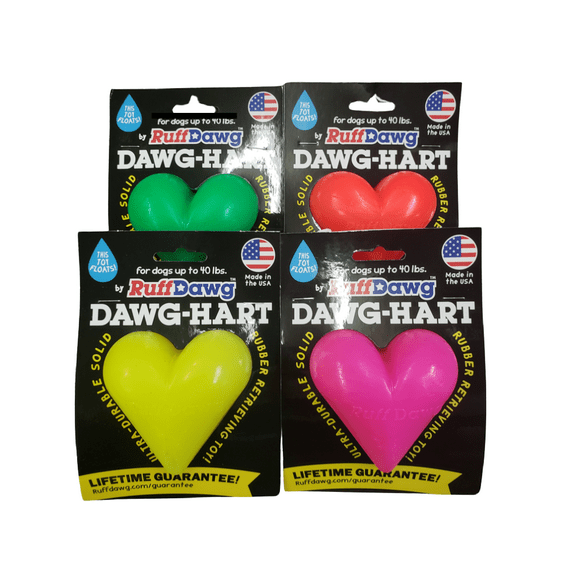 RuffDAWG Dawg-Hart for Dogs Up to 40lb. (Assorted Colors)