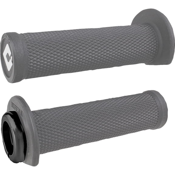 Odi J33RFG-B ATV Ruffian V2 Lock On Grips - 125mm - Soft Gray/Black