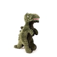 thumbnail image 1 of Steel Dog  USA Ruffian T-Rex Dog Toy – Large Plush, Tennis Ball Body, Crinkle, Durable with Steel Shield, 1 of 4