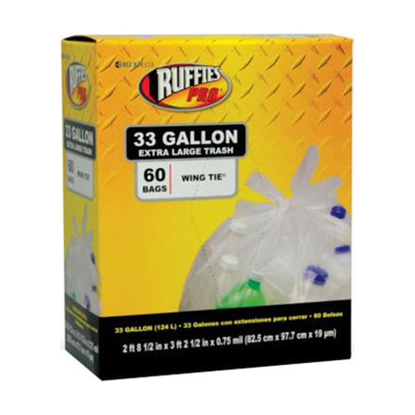 Extra large clear recycling bags best sale