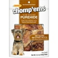 Ruffin' It Chomp'ems Purehide Chips 5.2oz BagSmoked Beef Flavor