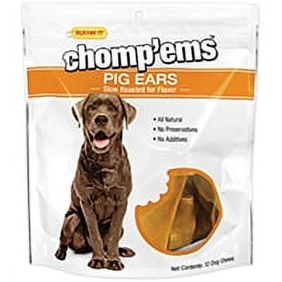 Chomp'ems Pig Ear Chews 12 Pack