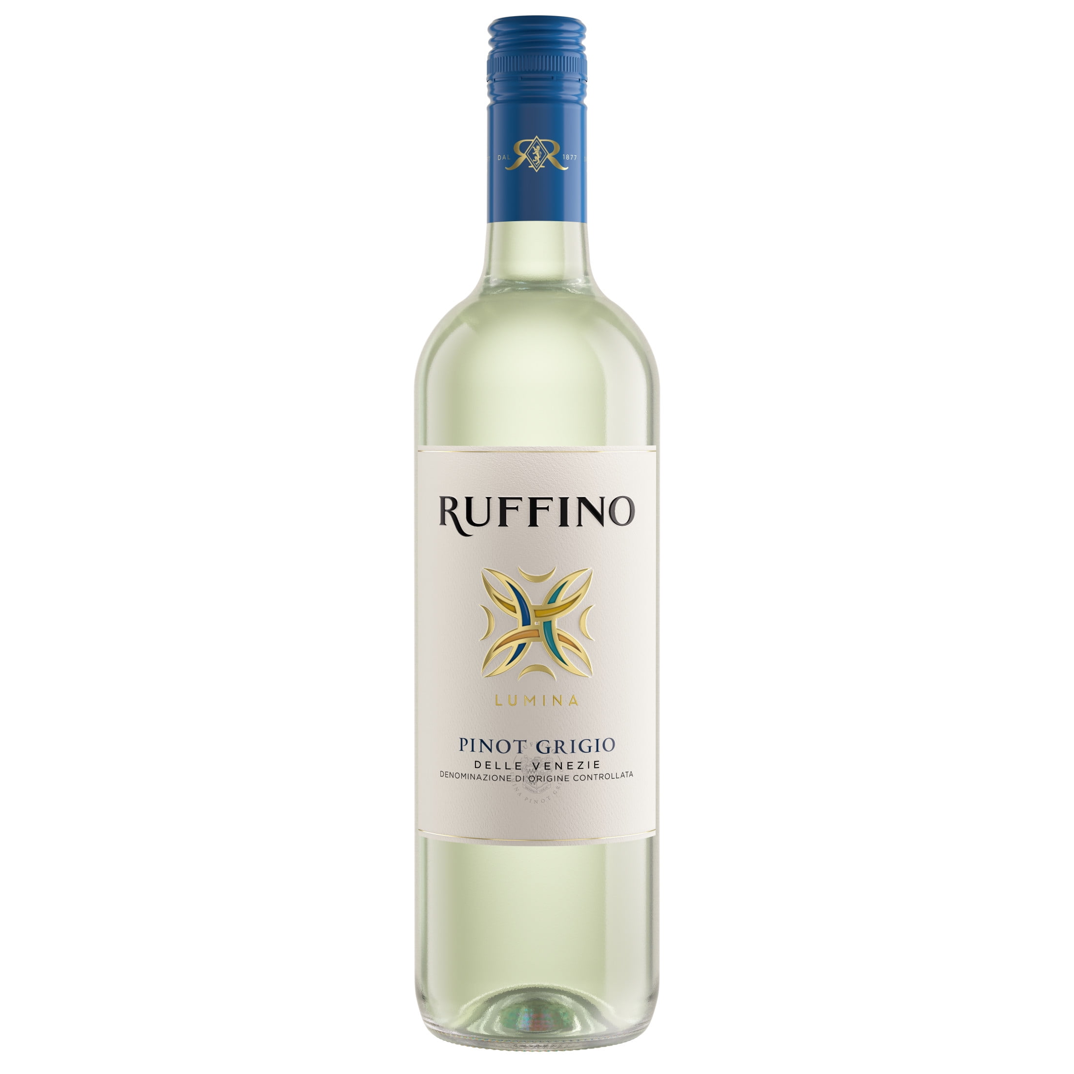 Ruffino Lumina Pinot Grigio DOC Delle Venezie Italian White Wine, 750ml Bottle, 12% ABV
