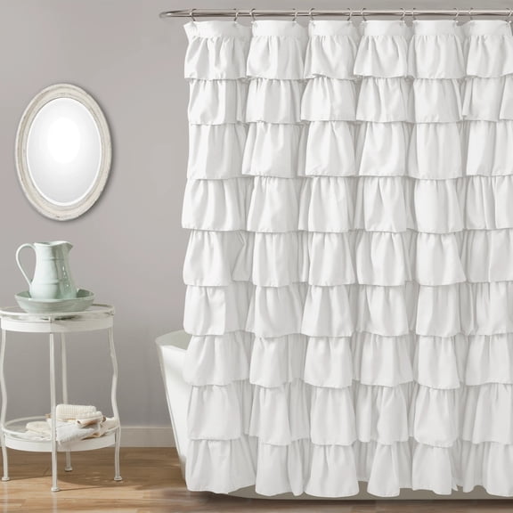 Ruffle 72"x72" Shower Curtain