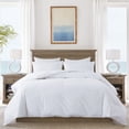 thumbnail image 1 of Ruffle Down Comforter - Full/Queen - White, 1 of 5