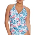 thumbnail image 1 of Ruffle Halter Underwire Tankini Top Swimsuit, 1 of 5