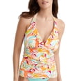thumbnail image 1 of Ruffle Halter Underwire Tankini Top Swimsuit, 1 of 4