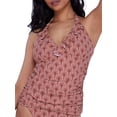thumbnail image 1 of Ruffle Halter Underwire Tankini Top Swimsuit, 1 of 6