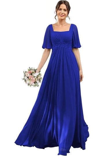 Royal Blue Bridesmaid Dresses for Women & Girls