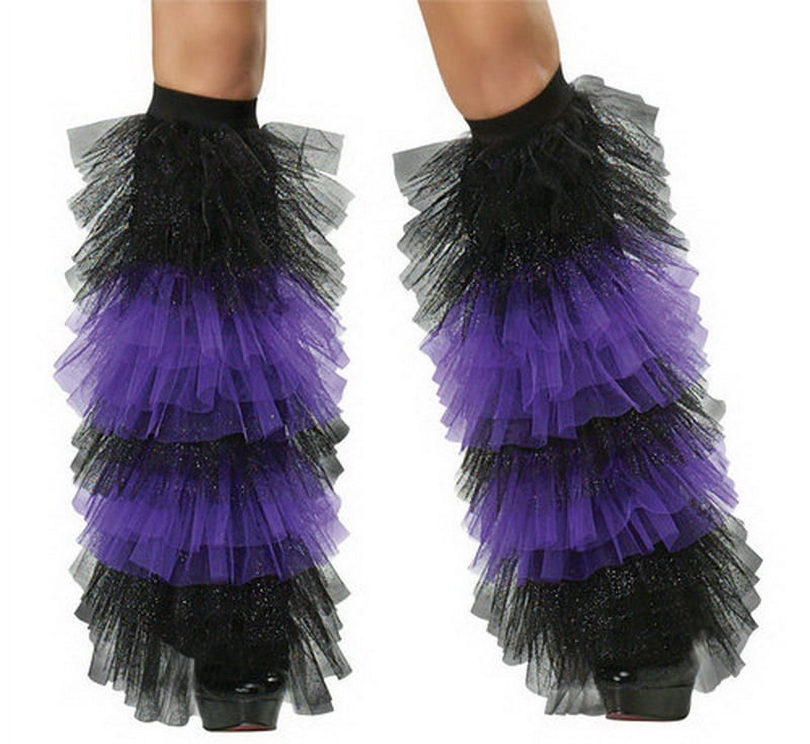 Ruffle Tulle Boot Covers Adult Halloween Accessory - Walmart.com
