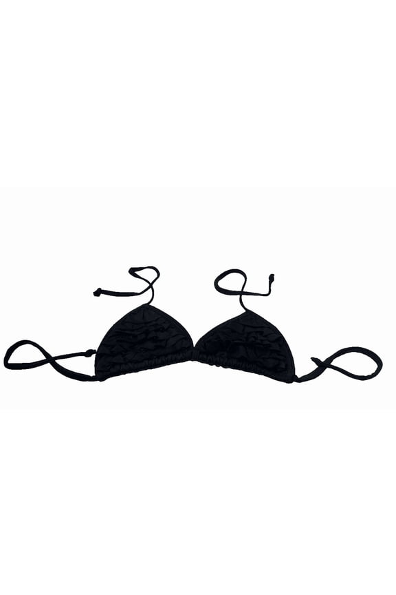 Ruffled Bikini Top